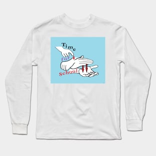 ASL Time for School Long Sleeve T-Shirt